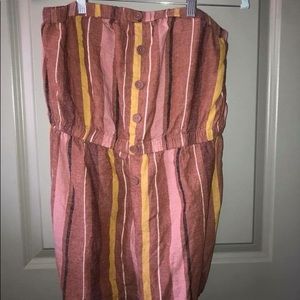 Striped romper